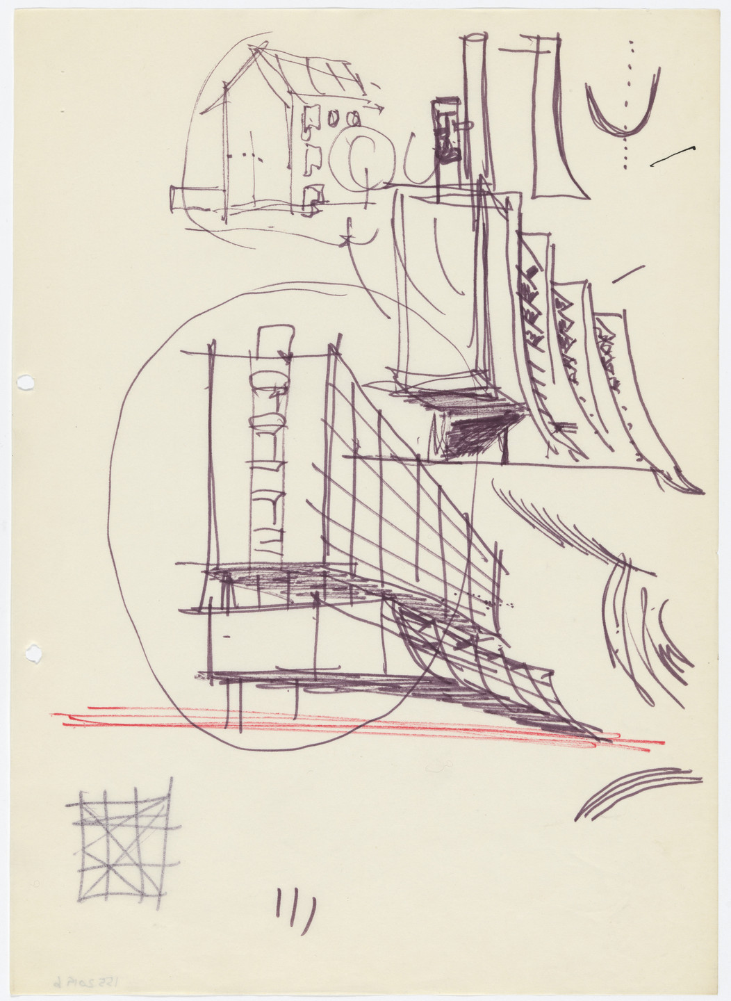 Aleksandar Stjepanović, Božidar Janković, Branislav Karadžić. Block 23, New Belgrade, Serbia (Facade study). 1968