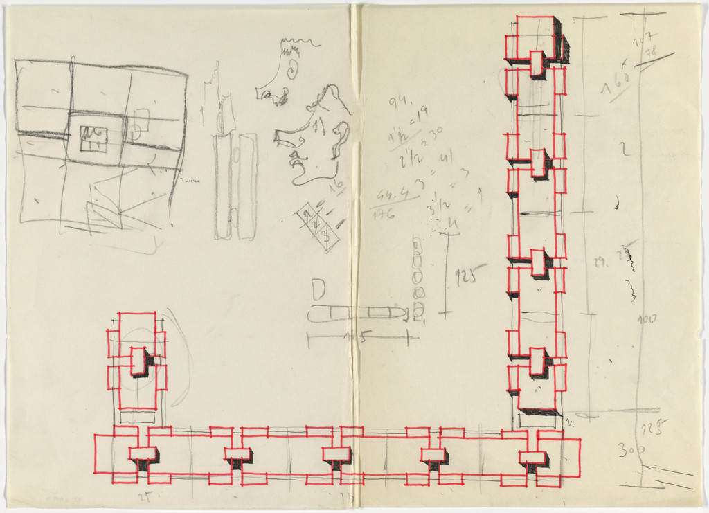 Block 23, New Belgrade, Serbia (Plan sketch)