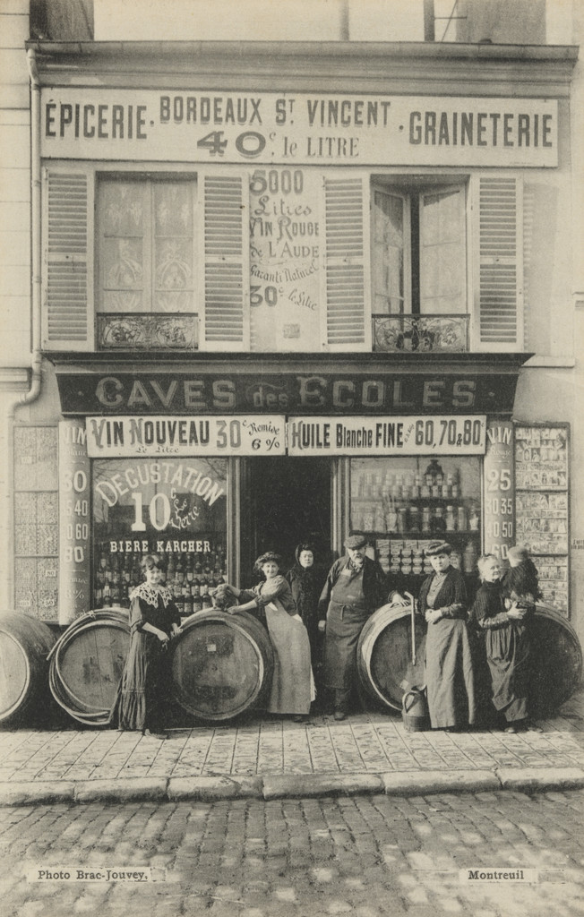 Caves des Écoles, Montreuil