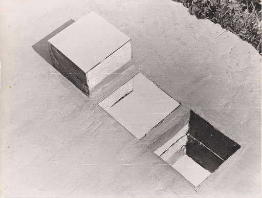 "Summer Projects," two models for installations with mirrors in the landscape