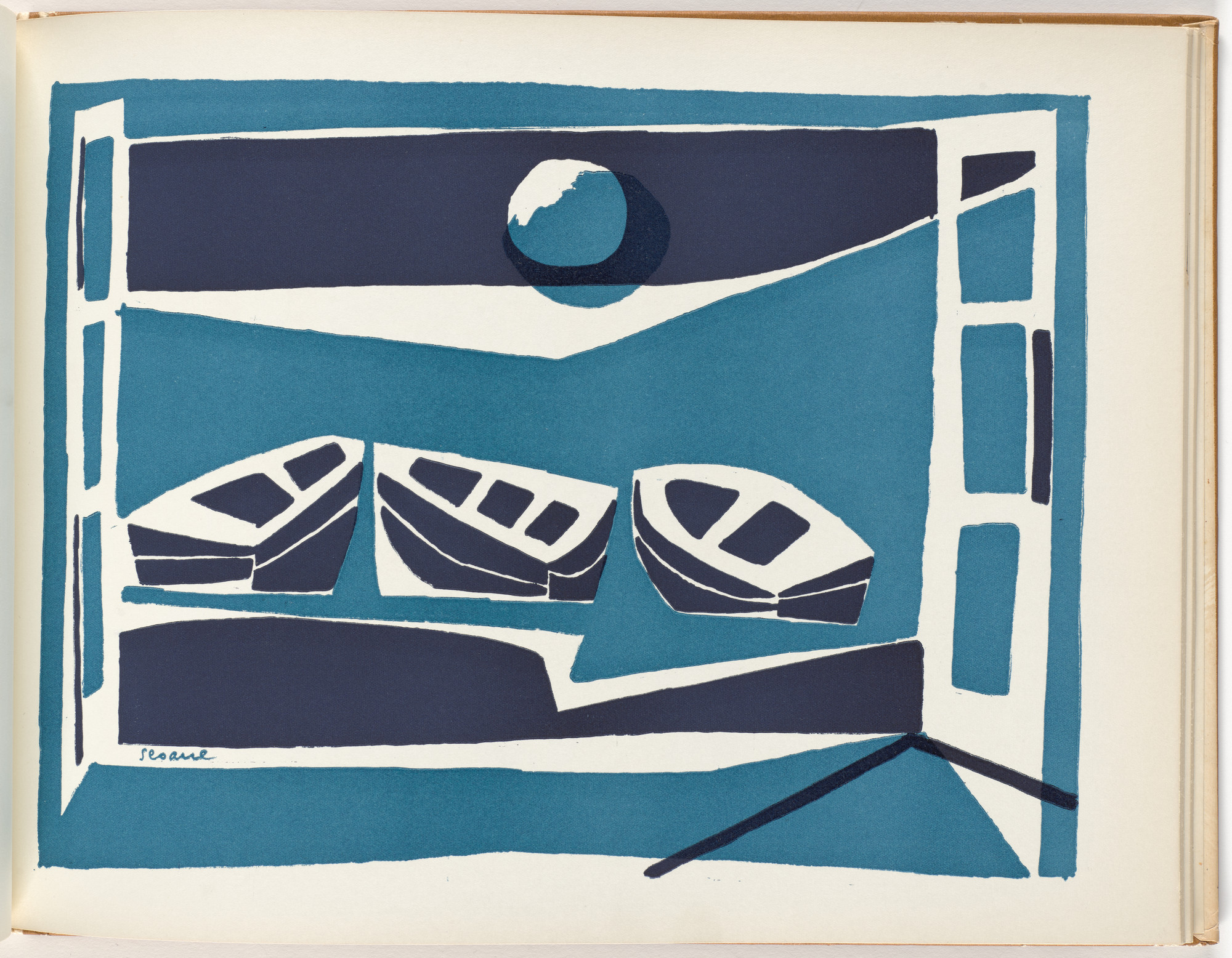 Luis Seoane. Plate (folio 20) from Libro de Tapas (Book of Covers)