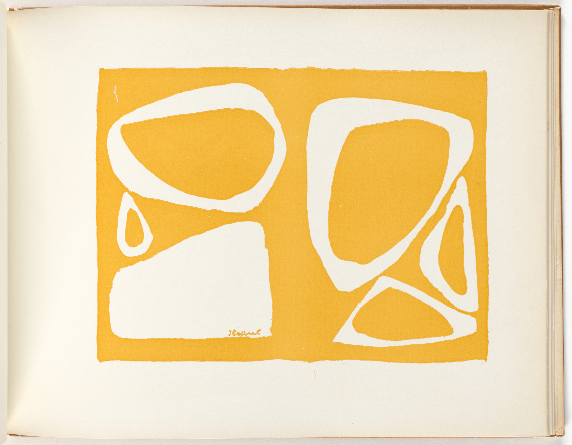 Luis Seoane. Plate (folio 21) from Libro de Tapas (Book of Covers)