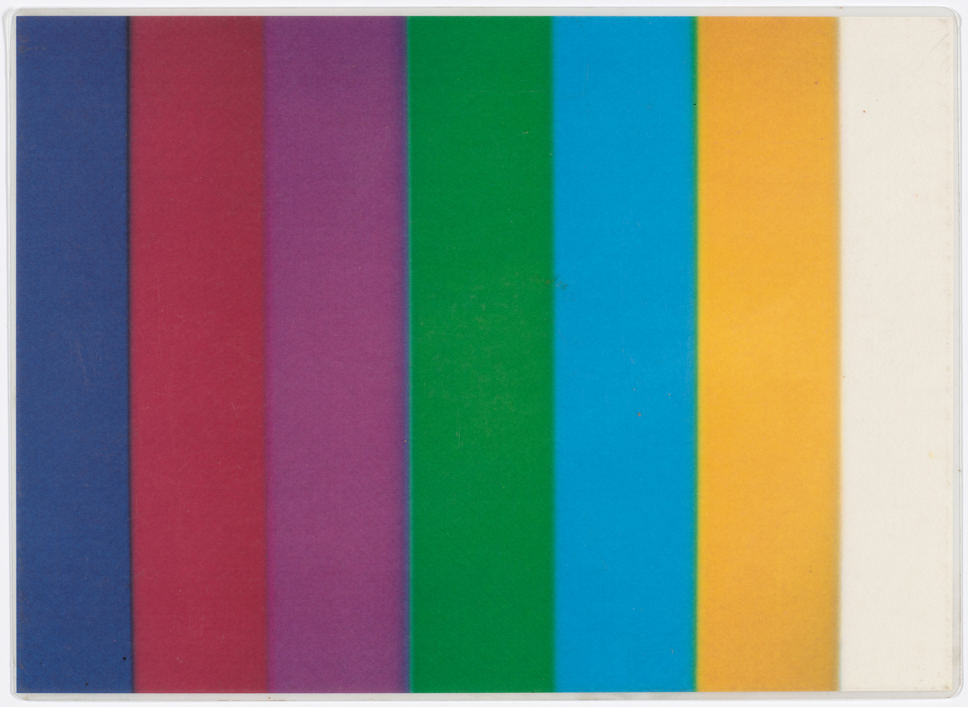 General Idea. Test Pattern Placemats. 1988