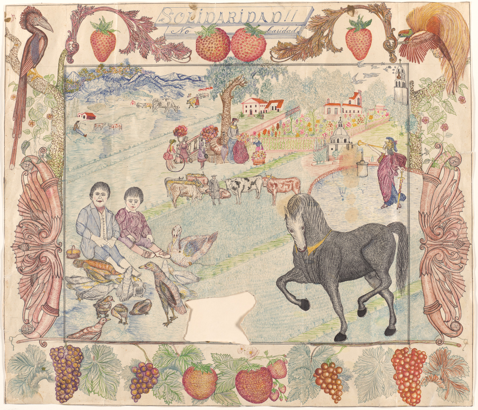 Julio Montenegro. Solidarity!! (Solidaridad!!). 1928