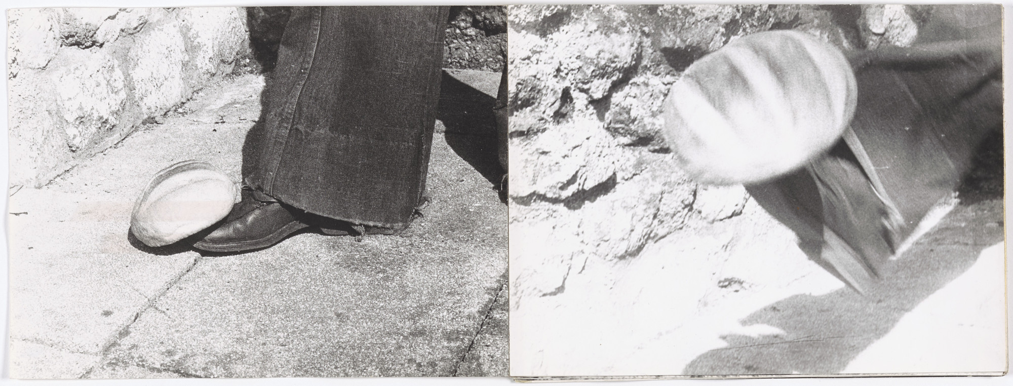 Mladen Stilinović. Odnos Noga Kruh. 1979