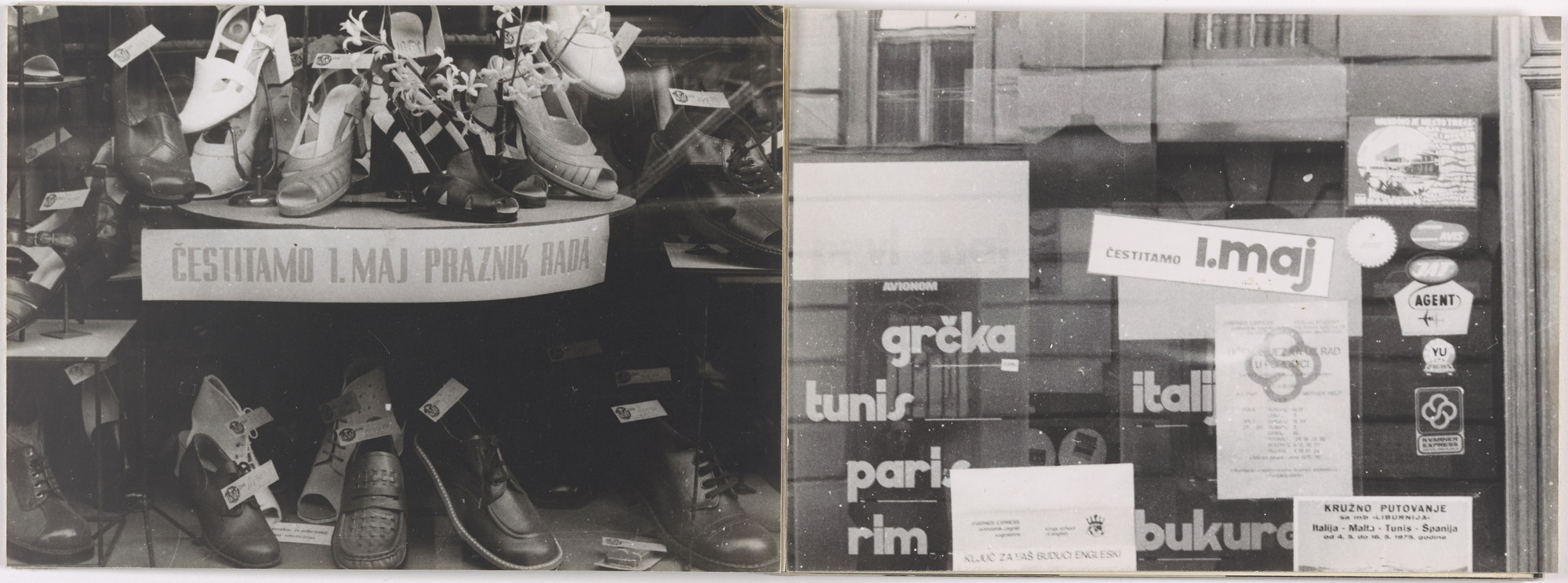 Mladen Stilinović. 1. Maj 1975. 1975