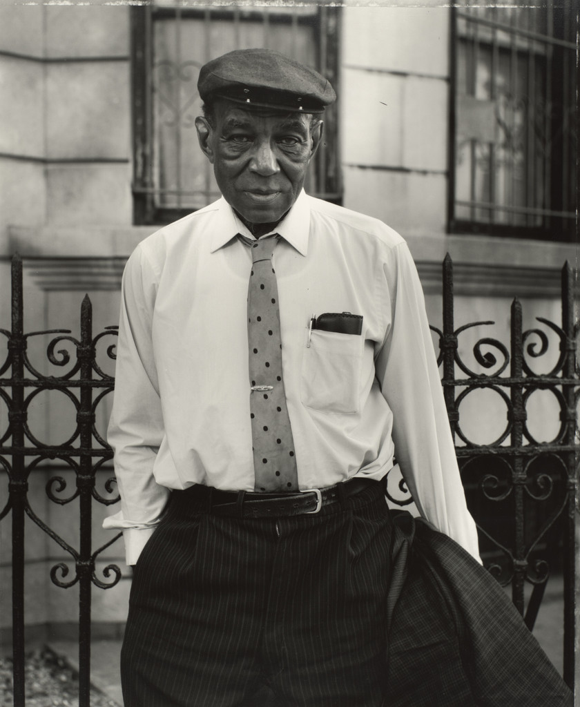 A Man on the Way to the Cleaners, Brooklyn, NY