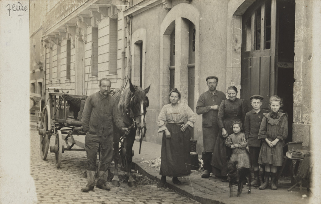 Attelage, Rue Saint-Dominique,  Paris