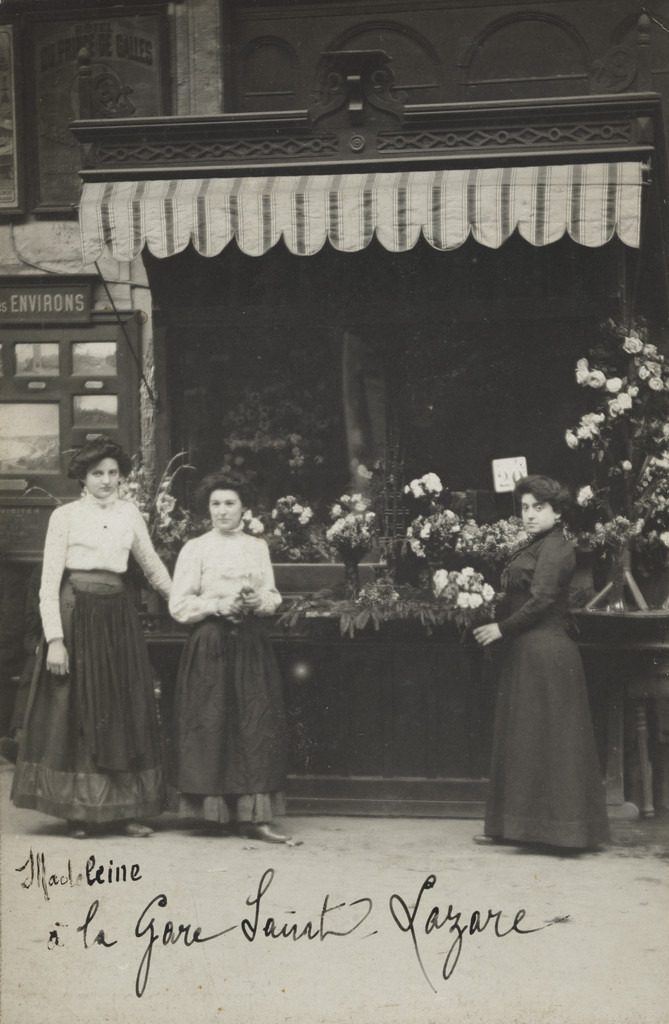 Marchande de fleurs, Paris