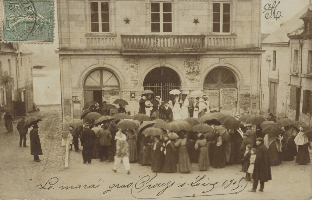 Le mardi gras,  Chouzé-sur-Loire