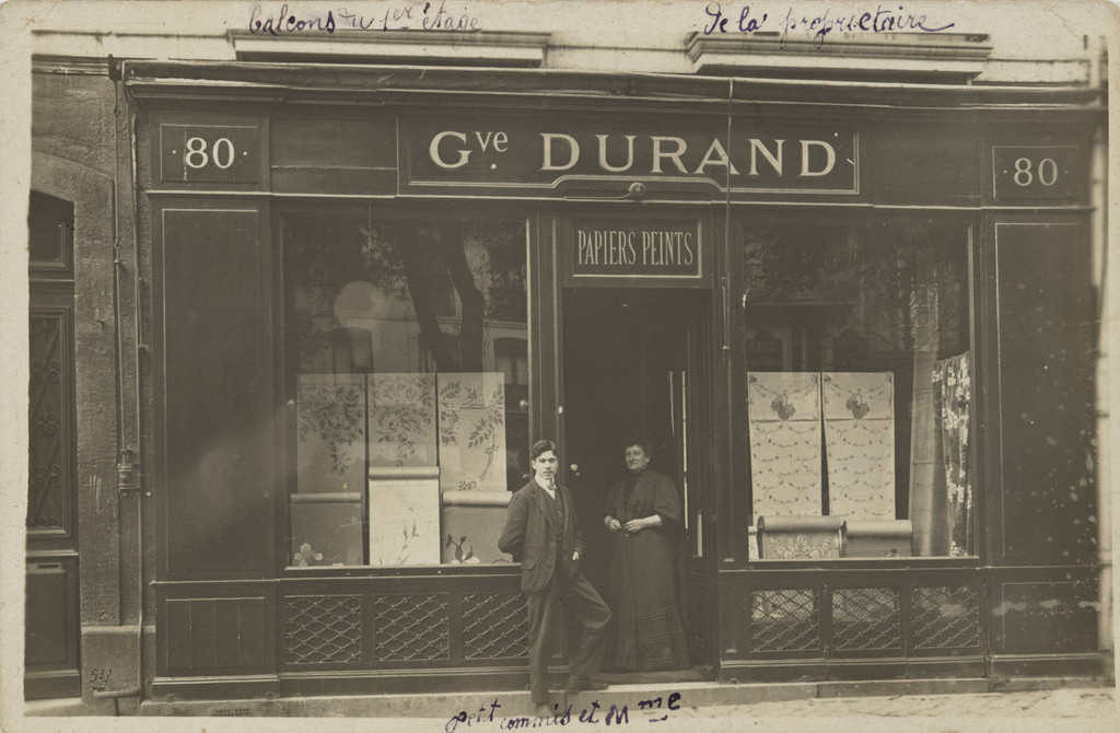 Gve Durand, Papiers peints,  Ermont