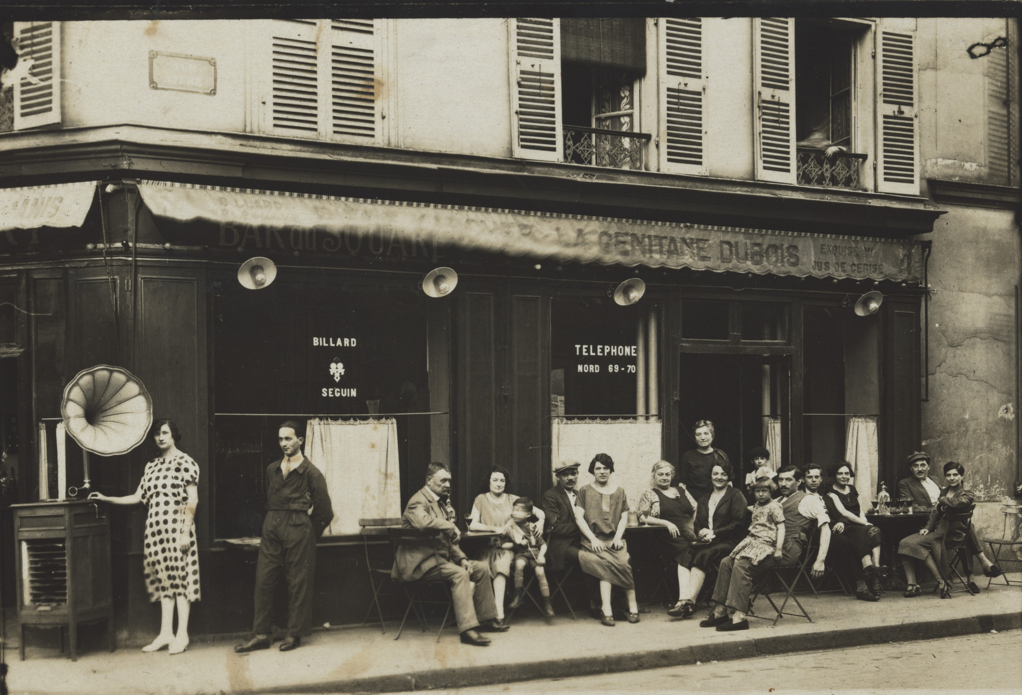 Unknown Photographer Cafe Dubois Exquisite Jus De Cerise Billard Paris C 1920 Moma