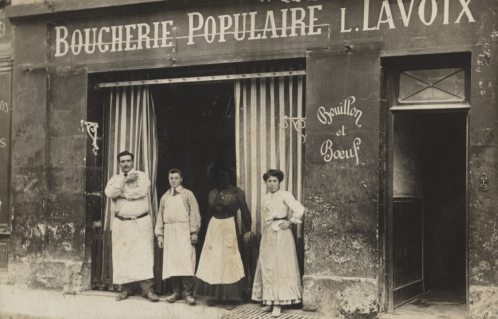 Boucherie populaire, L. Lavoix, Bouillon et bœuf,  Saint-Michel