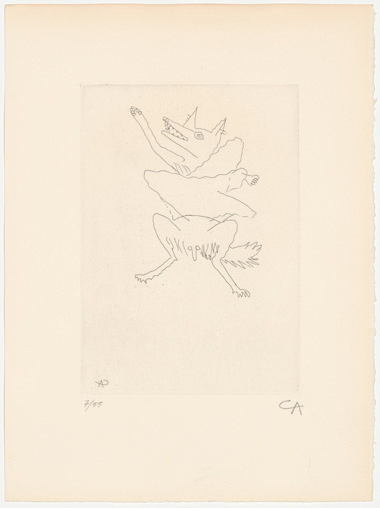 Plate from La Proue de la table