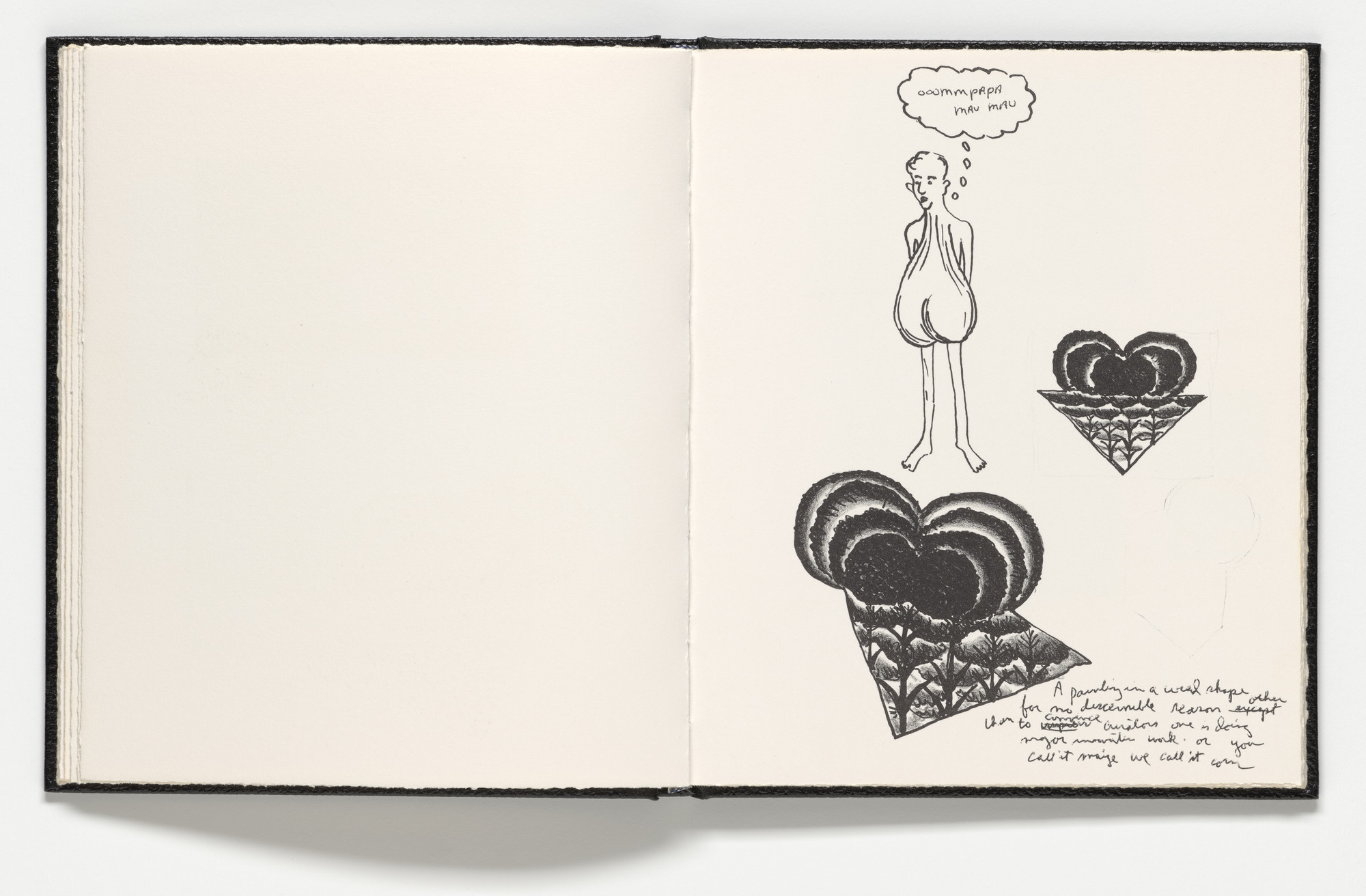 Roger Brown. Plate (folio 13) from Sketchbook 1982