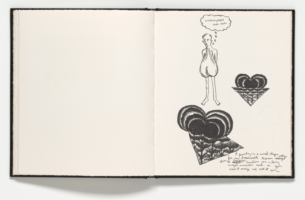 Plate (folio 13) from Sketchbook 1982