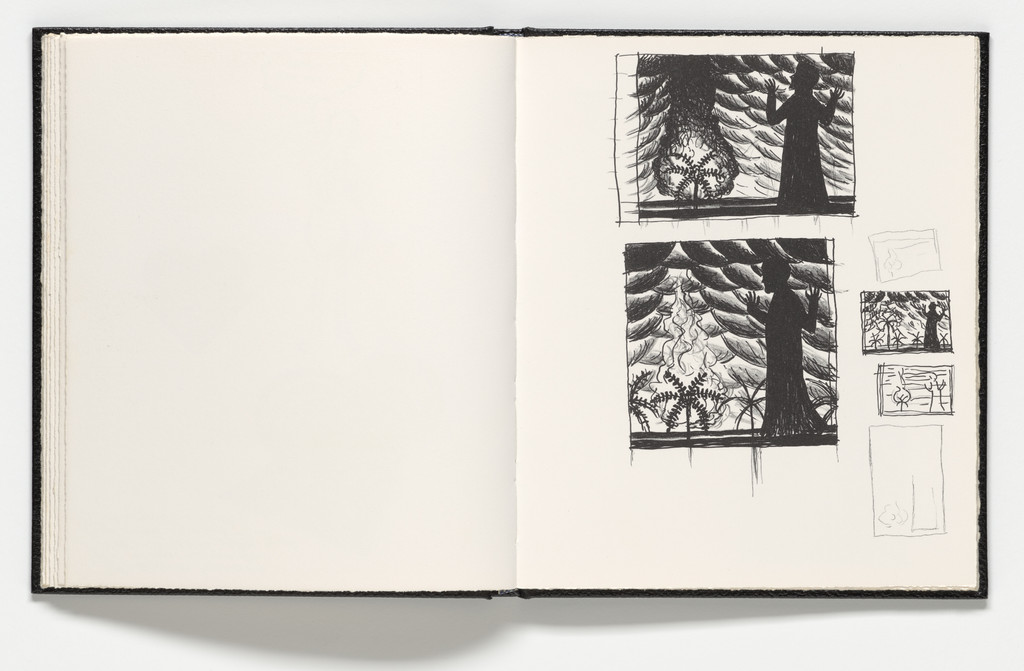 Plate (folio 14) from Sketchbook 1982, Roger Brown, 1983