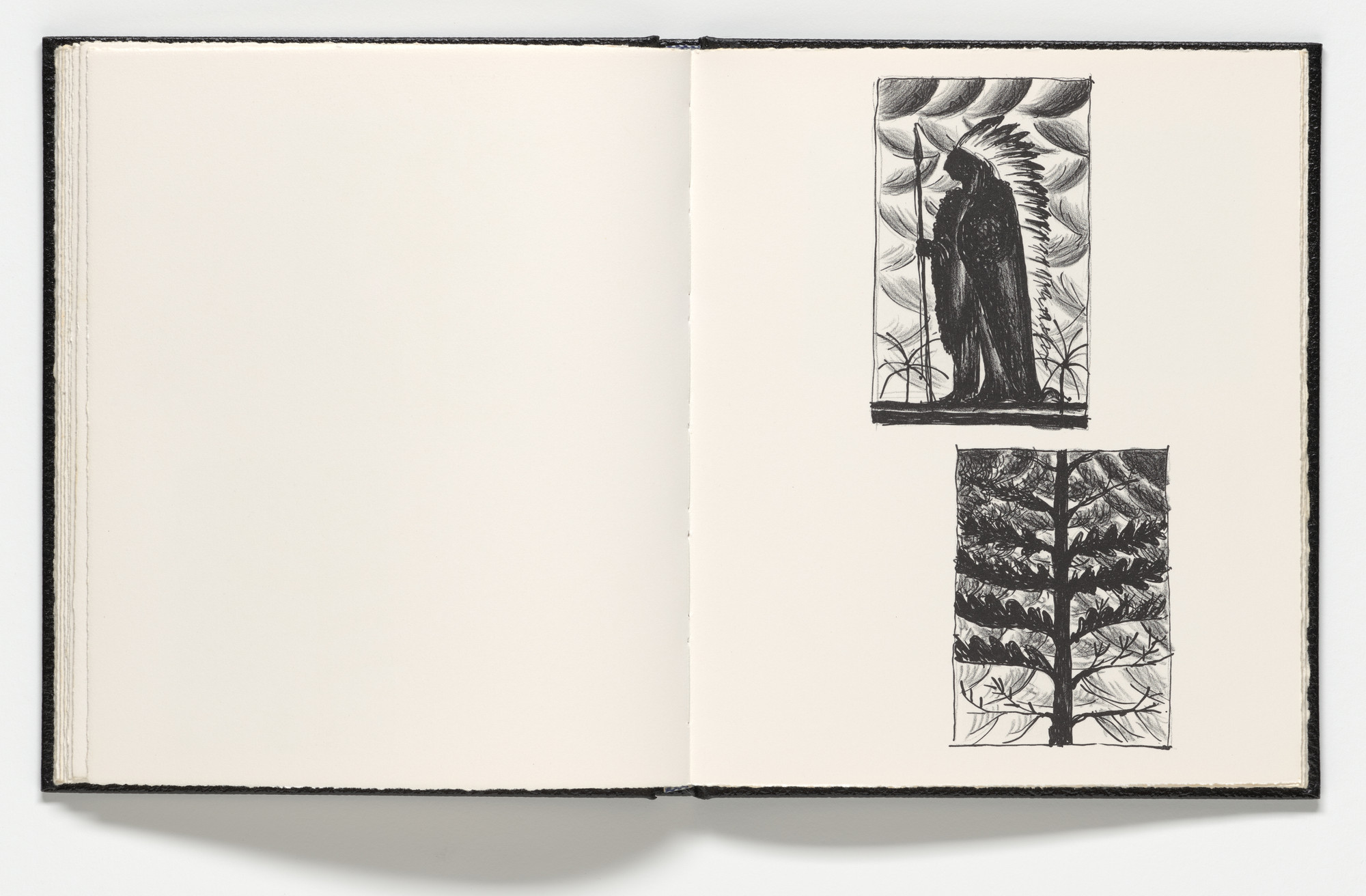 Roger Brown. Plate (folio 16) from Sketchbook 1982