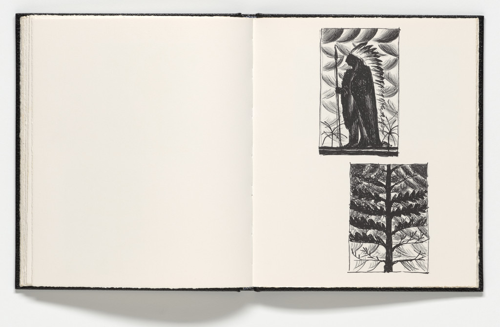 Plate (folio 16) from Sketchbook 1982