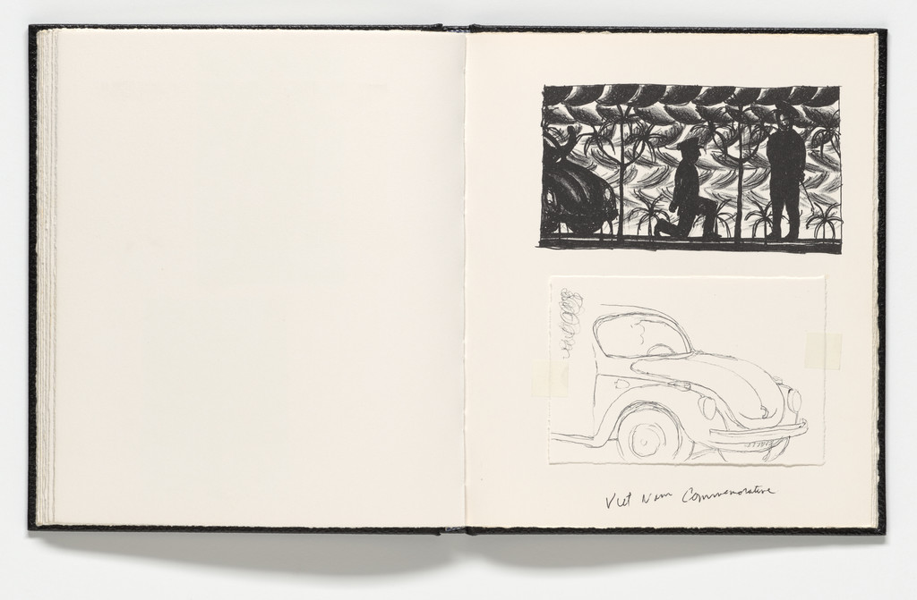 Plate (folio 17) from Sketchbook 1982