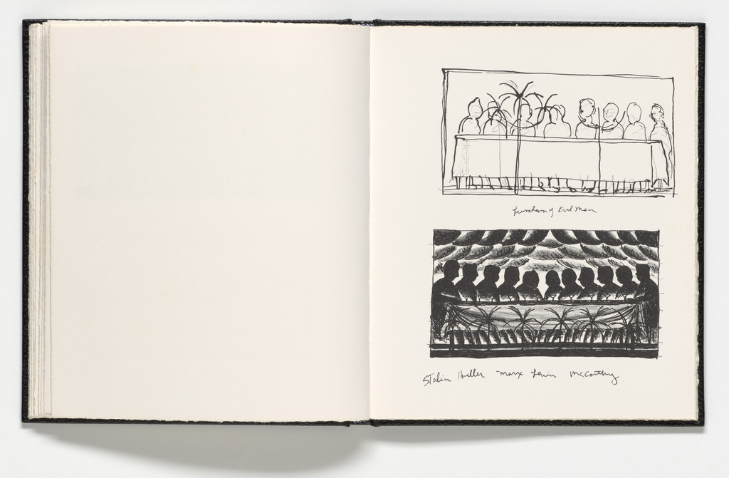 Plate (folio 18) from Sketchbook 1982