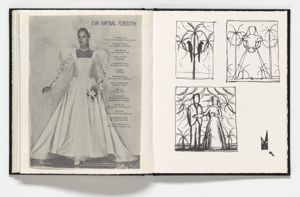 Double page plate (folios 18 [verso] and 19) from Sketchbook 1982