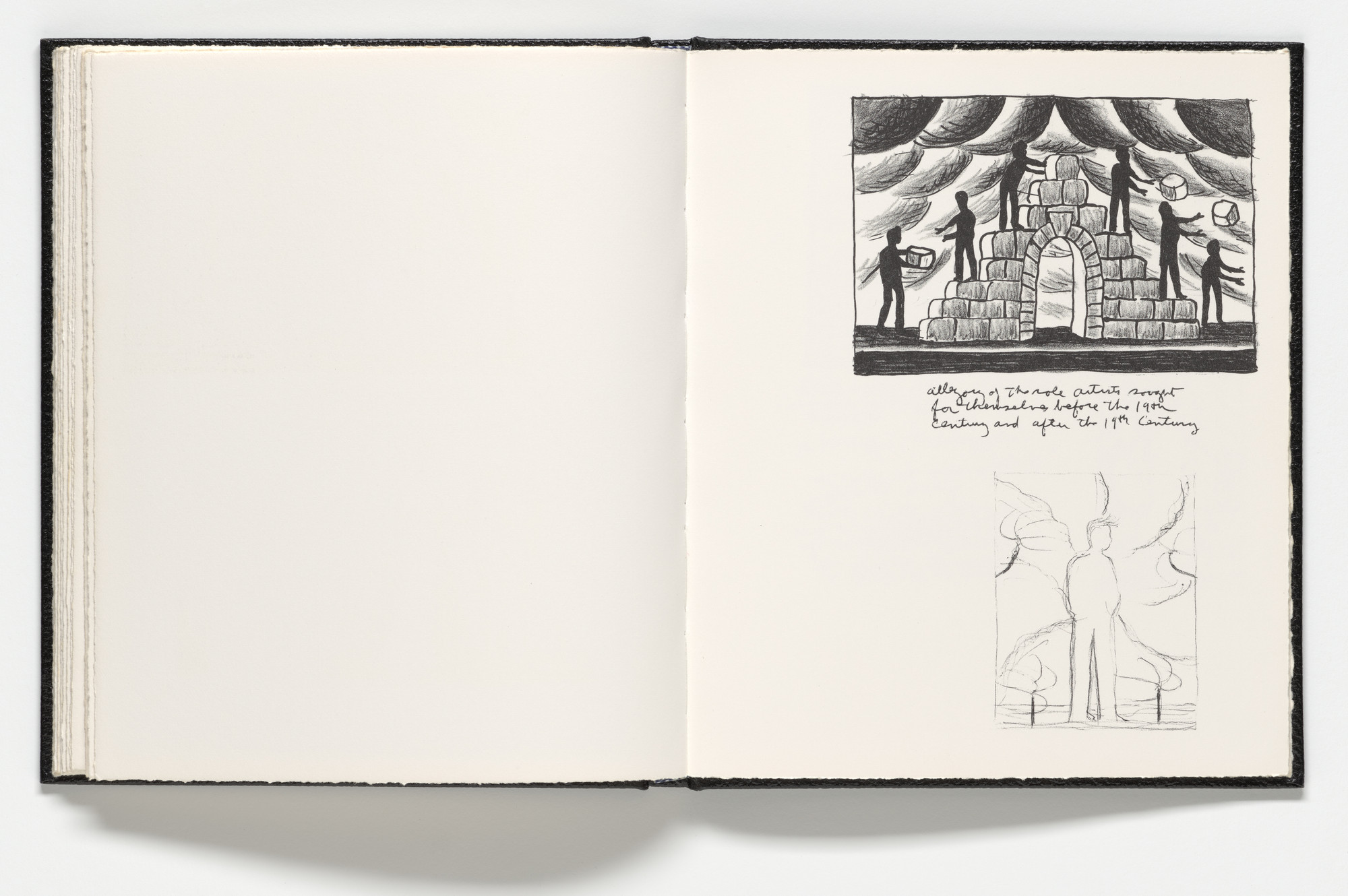 Roger Brown. Plate (folio 20) from Sketchbook 1982