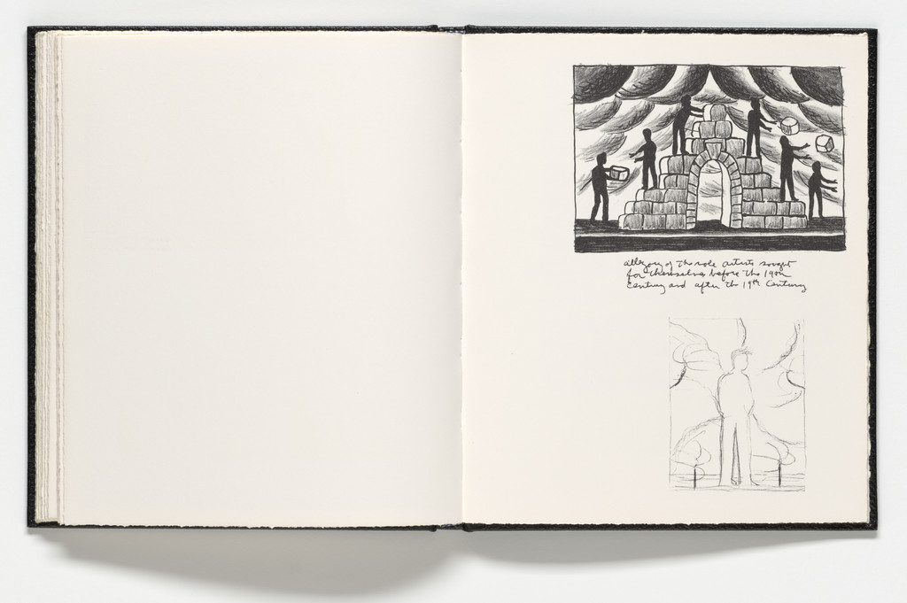 Plate (folio 20) from Sketchbook 1982, Roger Brown, 1983