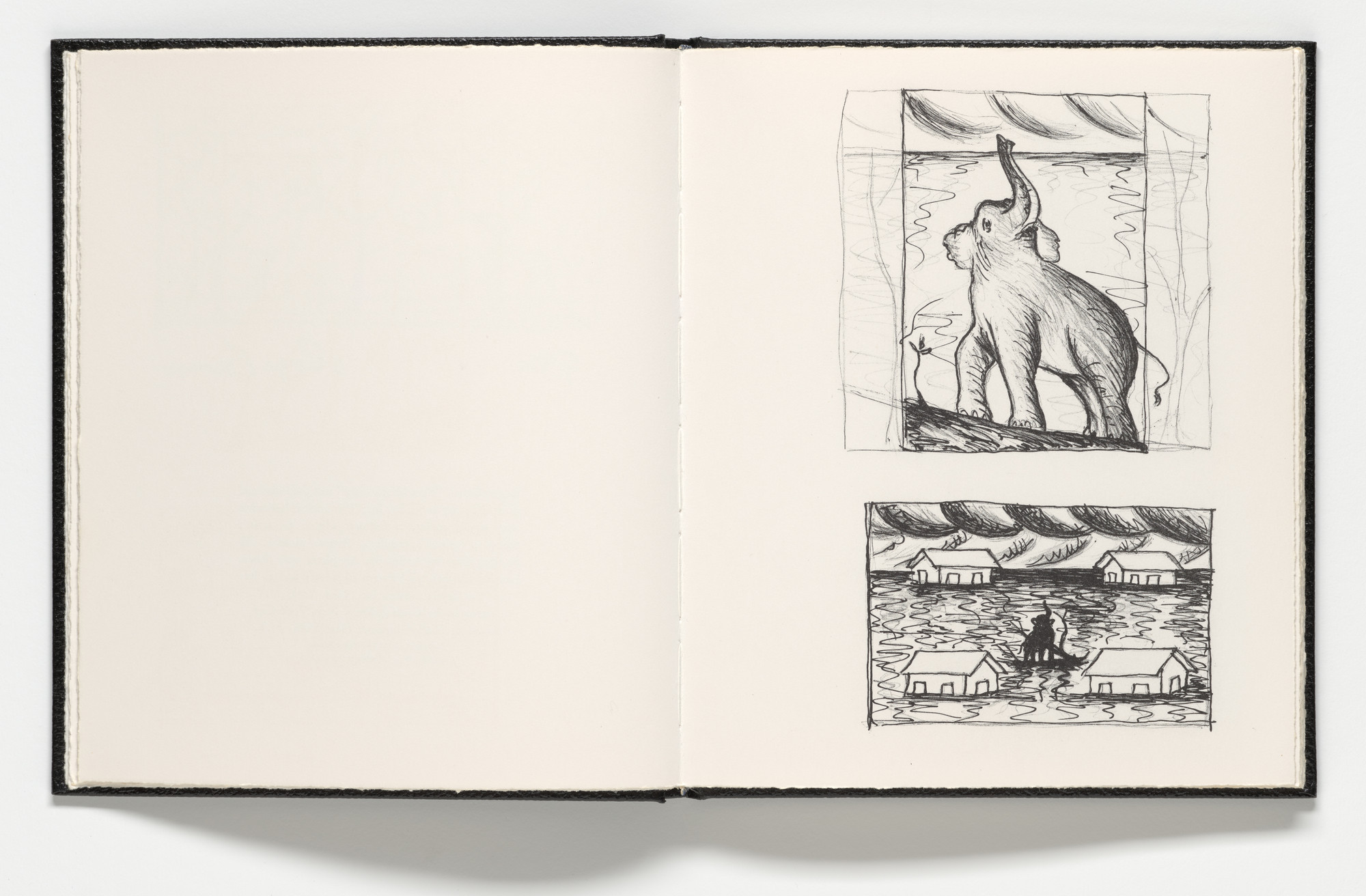 Roger Brown. Plate (folio 4) from Sketchbook 1982. 1983