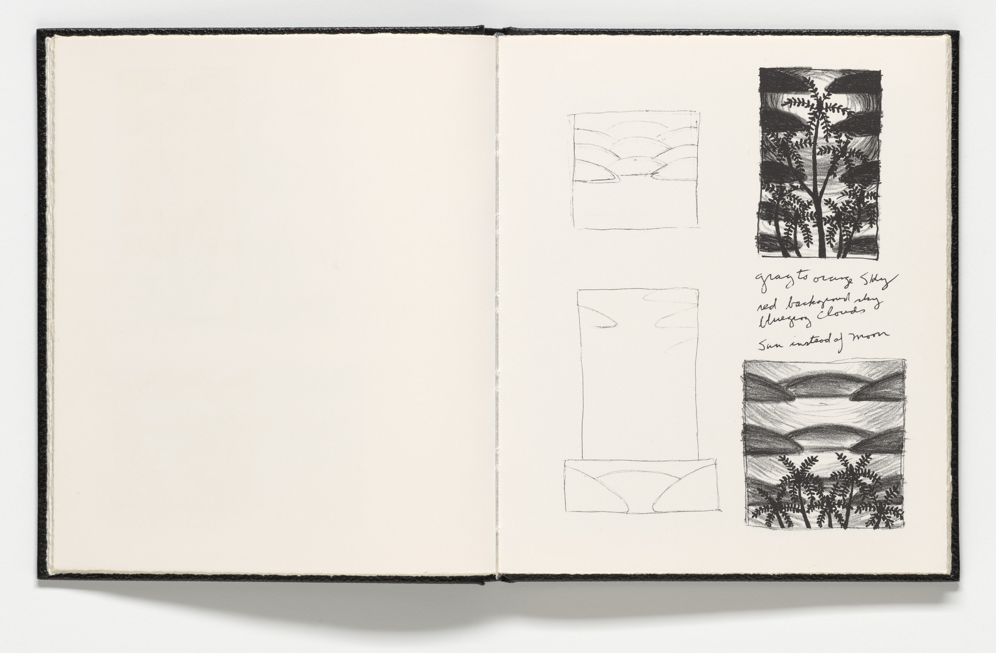 Roger Brown. Plate (folio 5) from Sketchbook 1982. 1983
