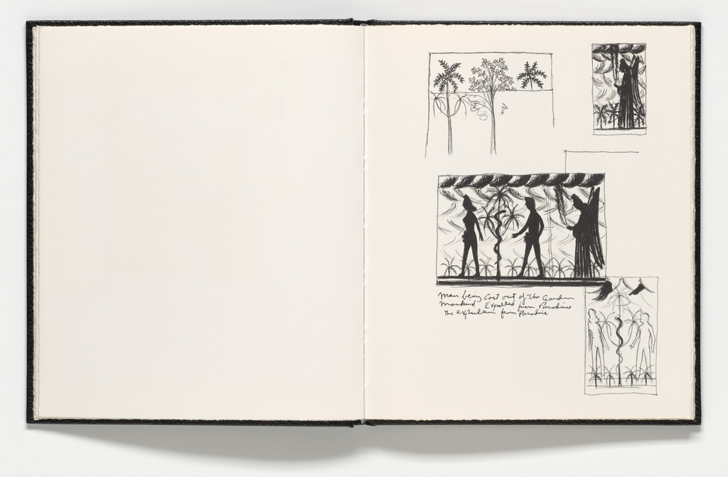 Plate (folio 7) from Sketchbook 1982