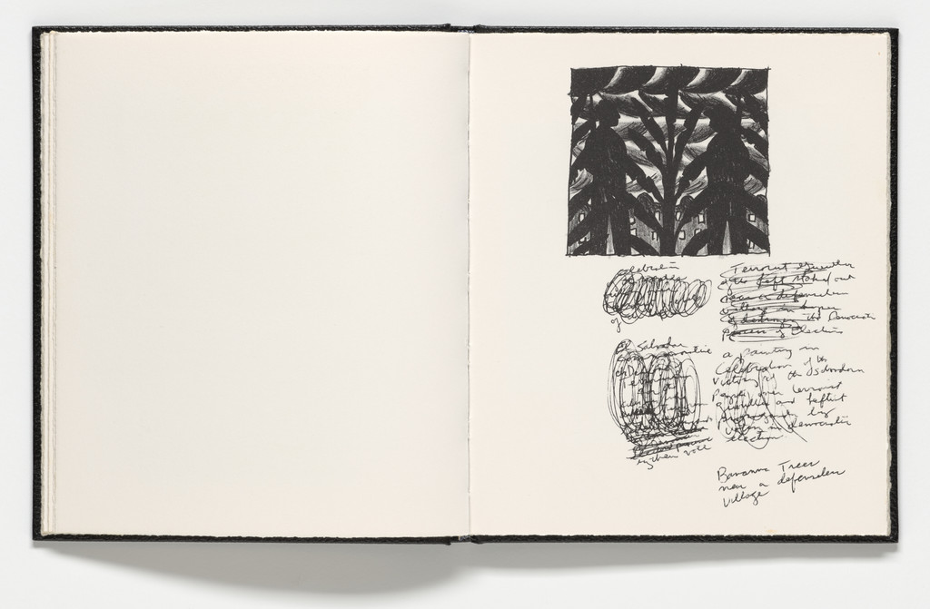 Plate (folio 11) from Sketchbook 1982, Roger Brown, 1983