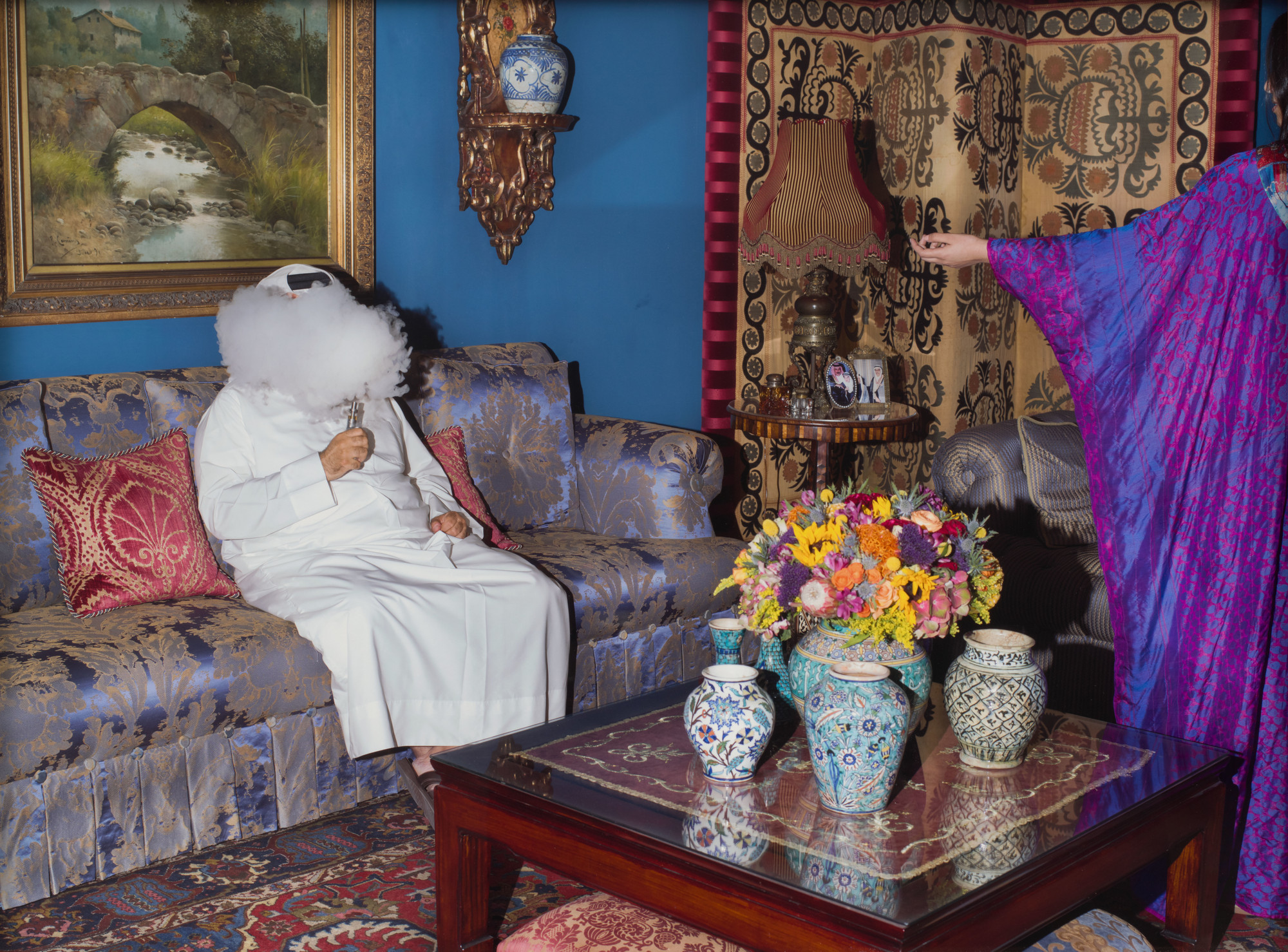 Farah Al Qasimi. Living Room Vape