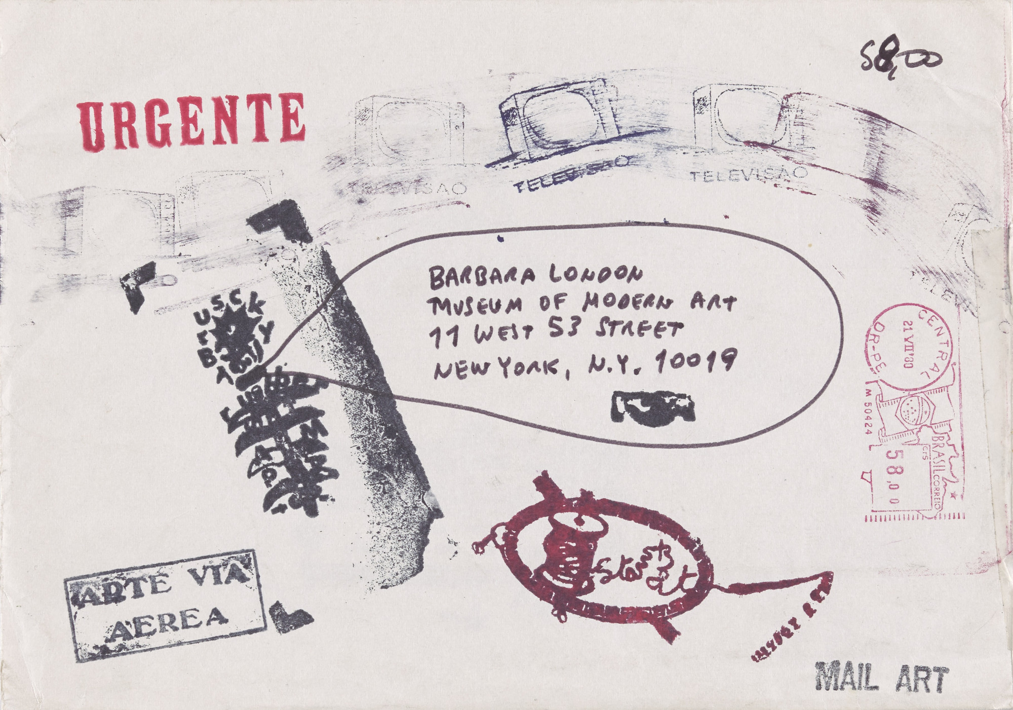 Paulo Bruscky. [untitled]. 1980