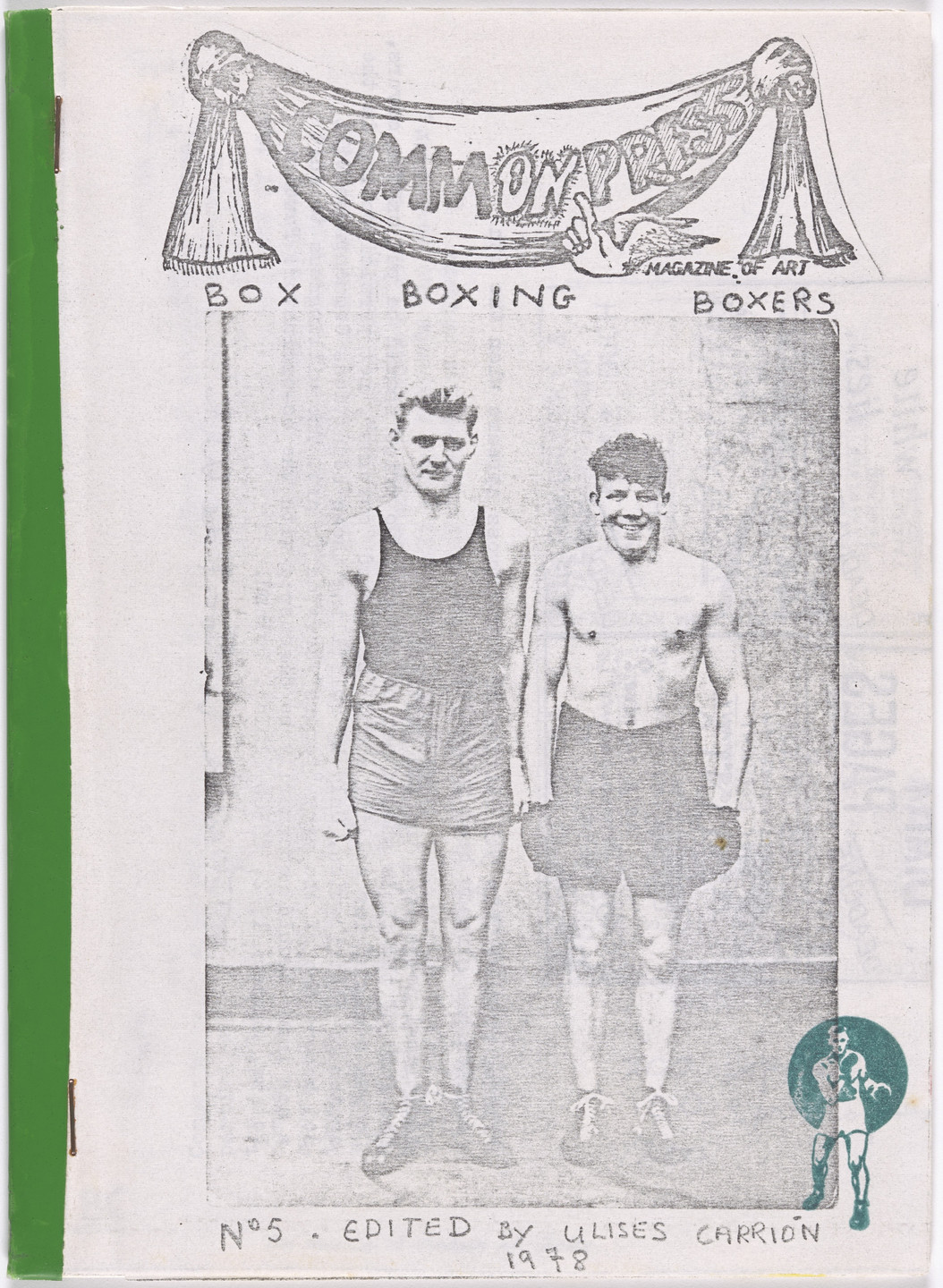 Ulises Carrión. Commonpress no. 5. 1978