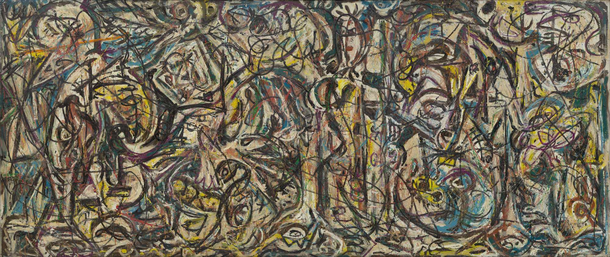 Jackson Pollock. There Were Seven in Eight. c. 1945 | MoMA