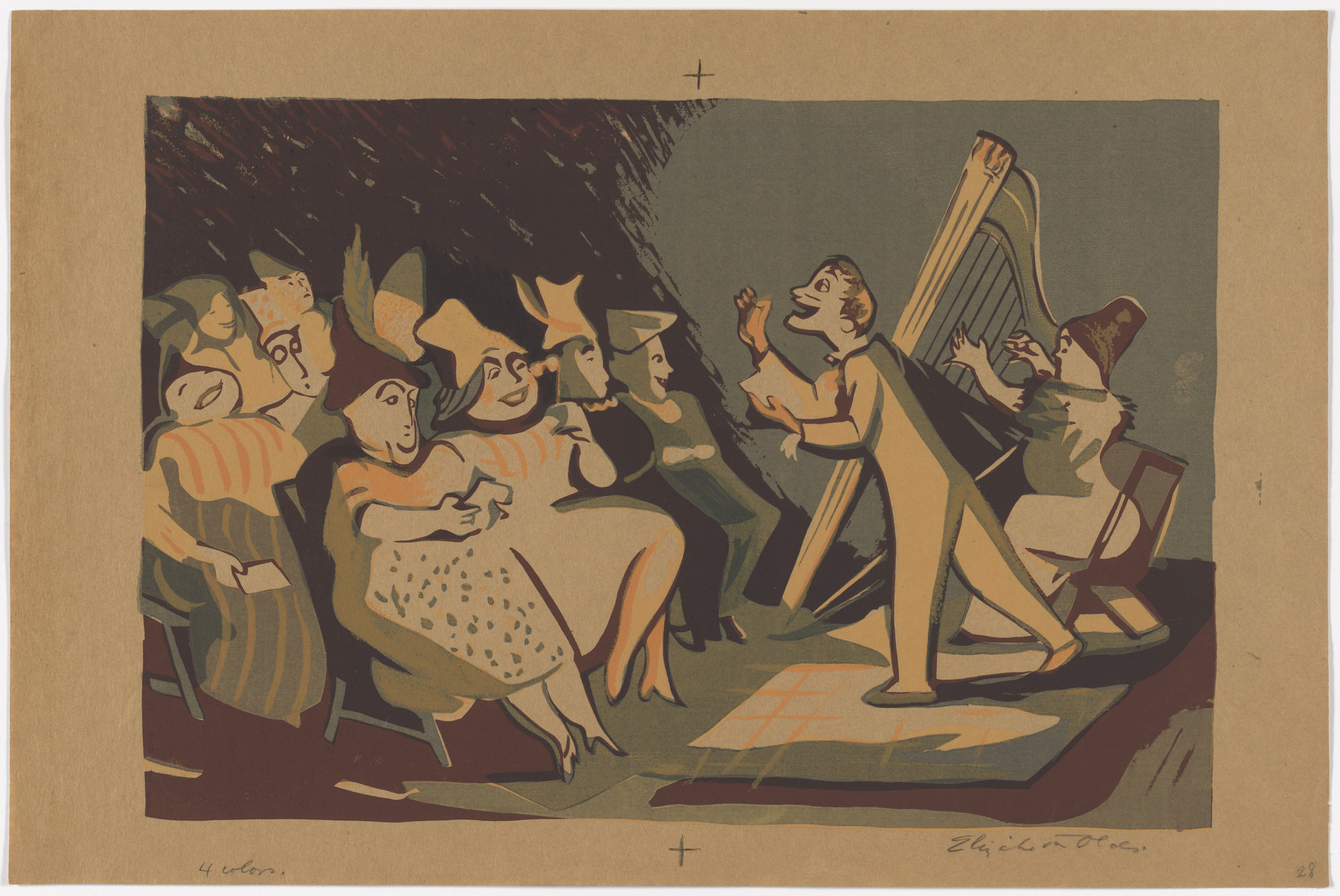 Elizabeth Olds. The Concert. c. 1938