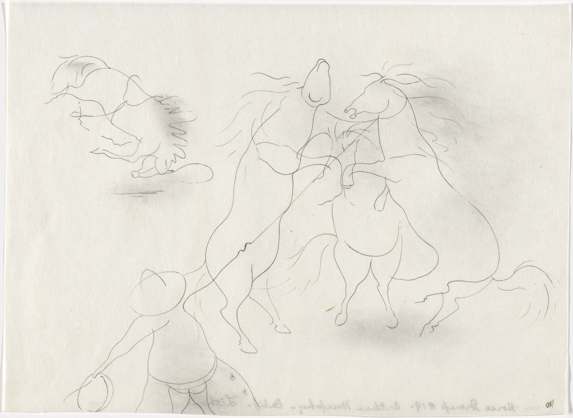 Arthur Murphy. Horse Group #19. c. 1935–43