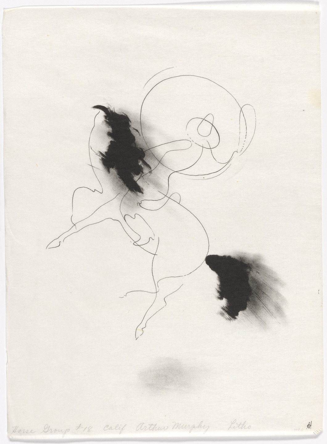 Arthur Murphy. Horse Group #18. c. 1935–43