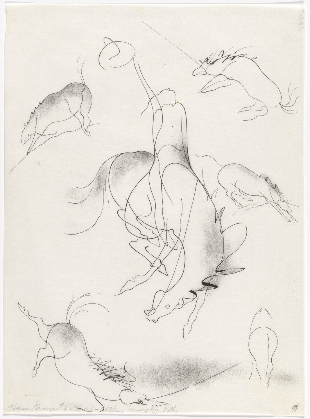 Arthur Murphy. Horse Group #8. c. 1935–43