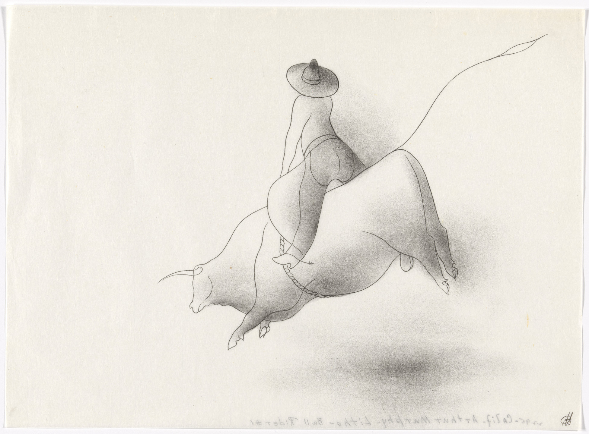 Arthur Murphy. Bull Rider #1. c. 1935–43