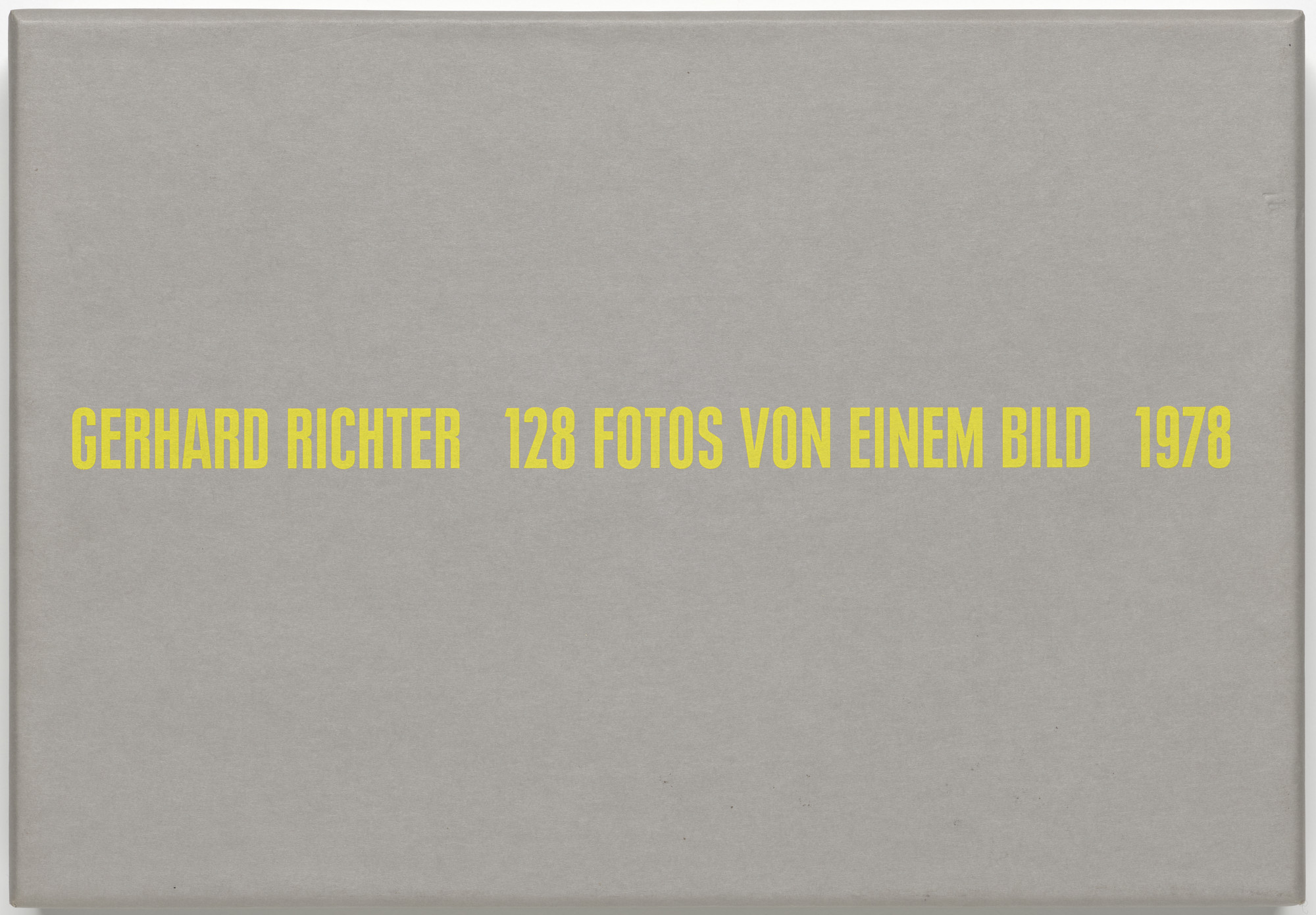 Gerhard Richter. 128 Details from a Picture, Halifax 1978 IV (128 Fotos von einem Bild, Halifax 1978 IV)