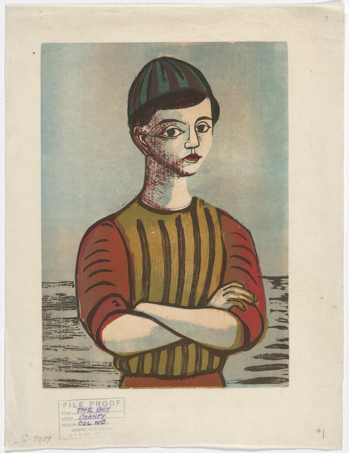 Ruth Chaney. The Boy. c. 1935–43