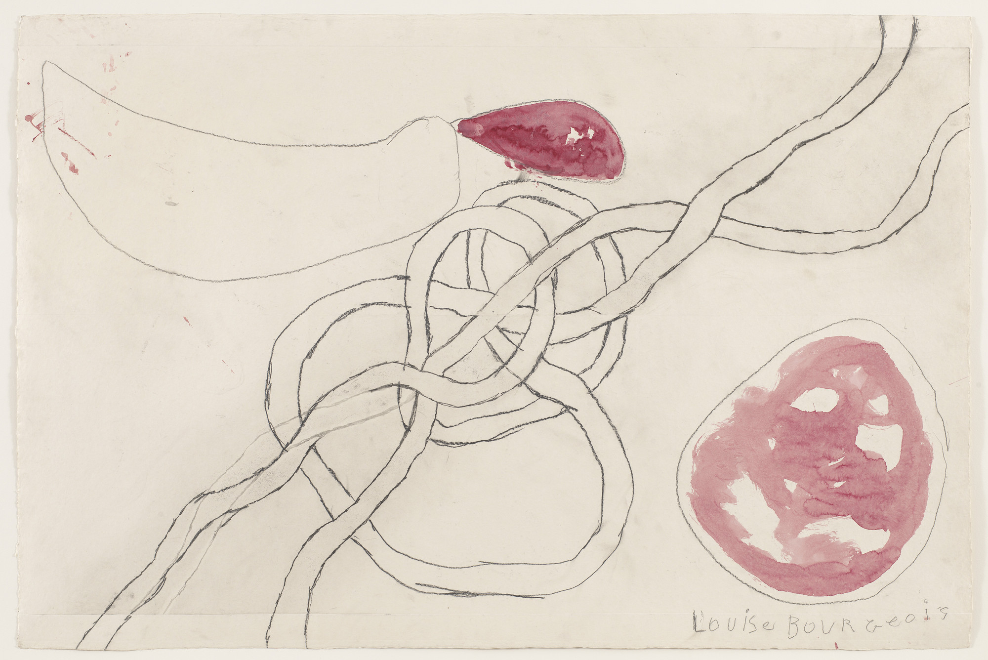 Louise Bourgeois. Untitled, no. 12 of 14, from À l'Infini (set 1)