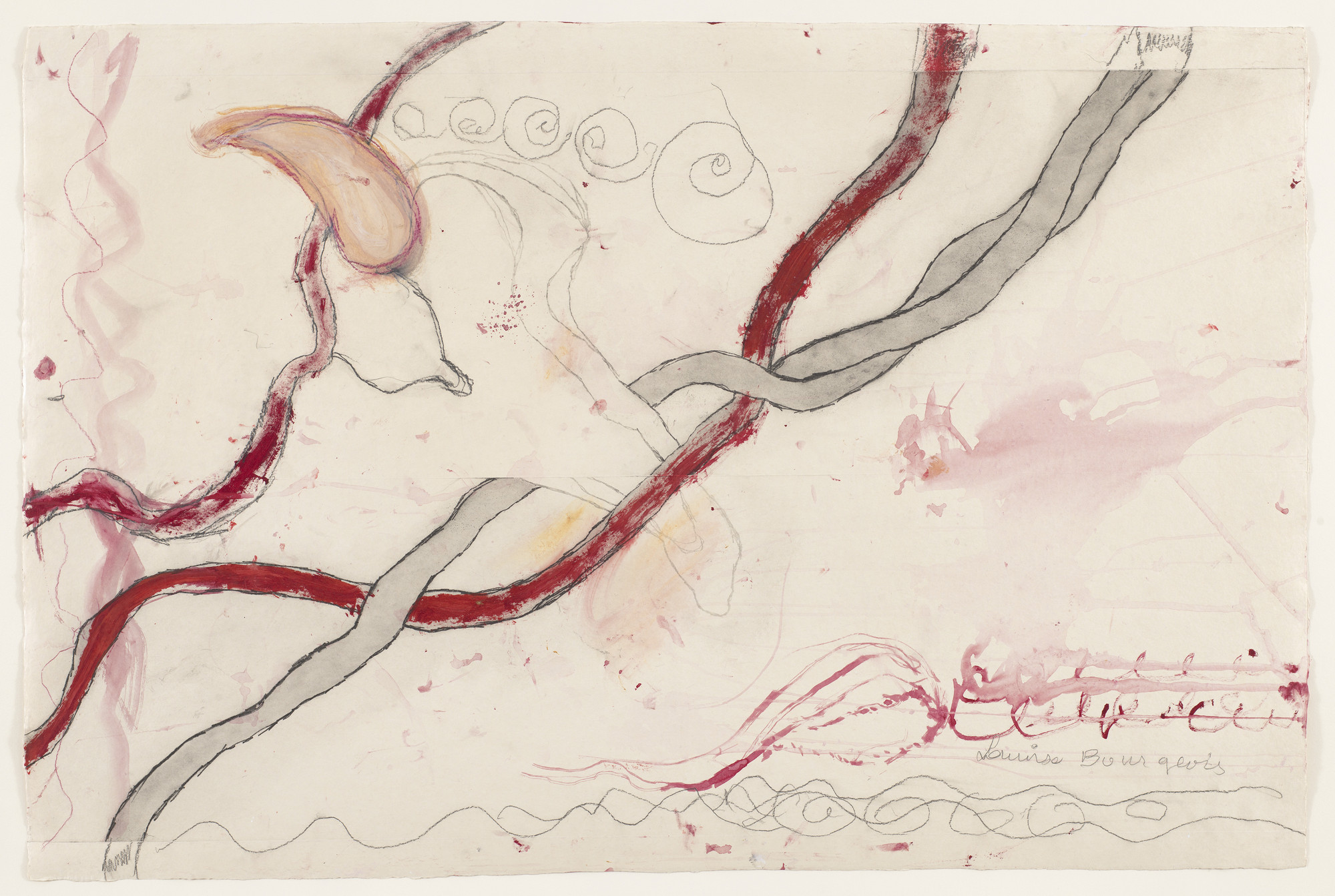 Louise Bourgeois. Untitled, no. 2 of 14, from À l'Infini (set 1)