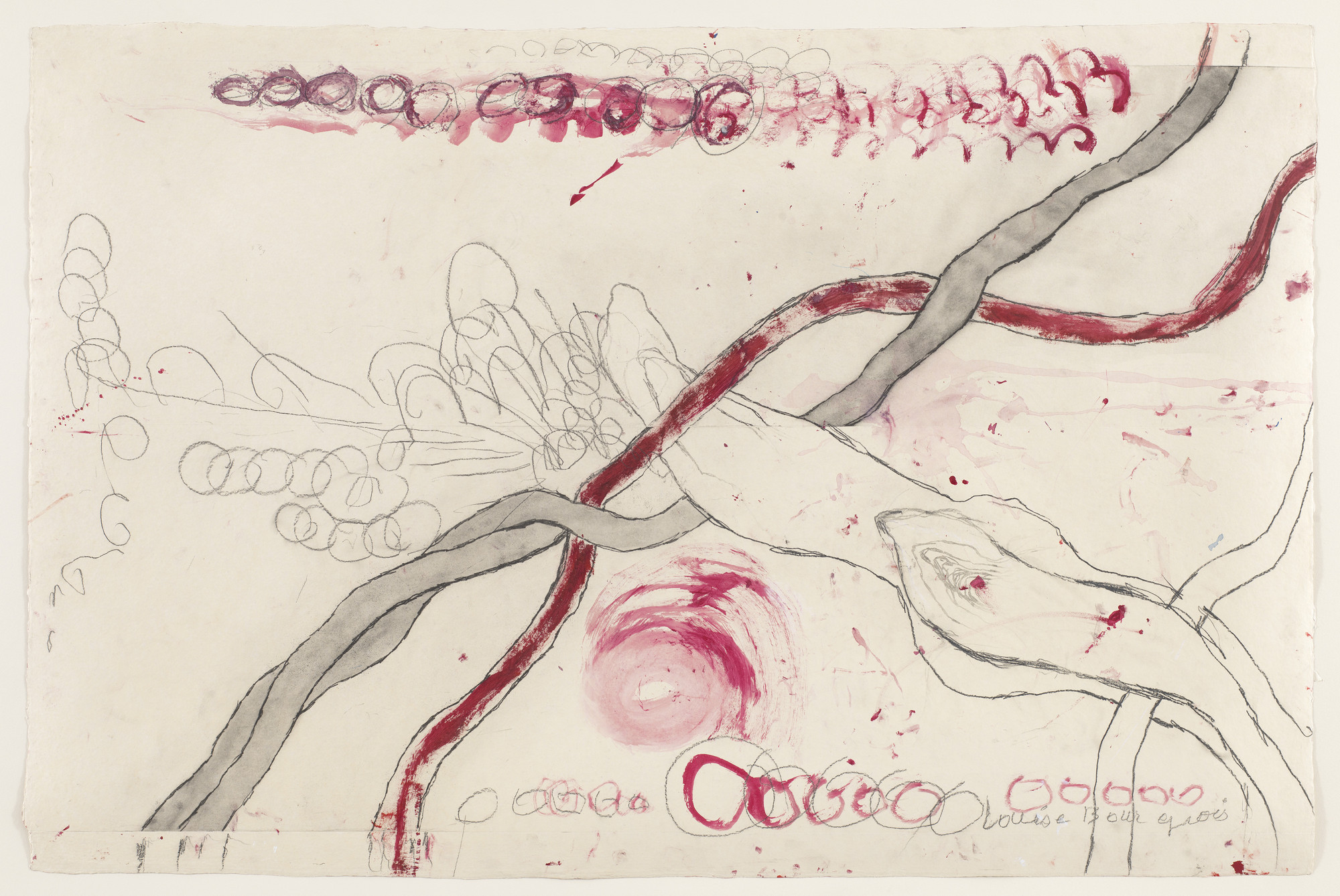 Louise Bourgeois. Untitled, no. 7 of 14, from À l'Infini (set 1)