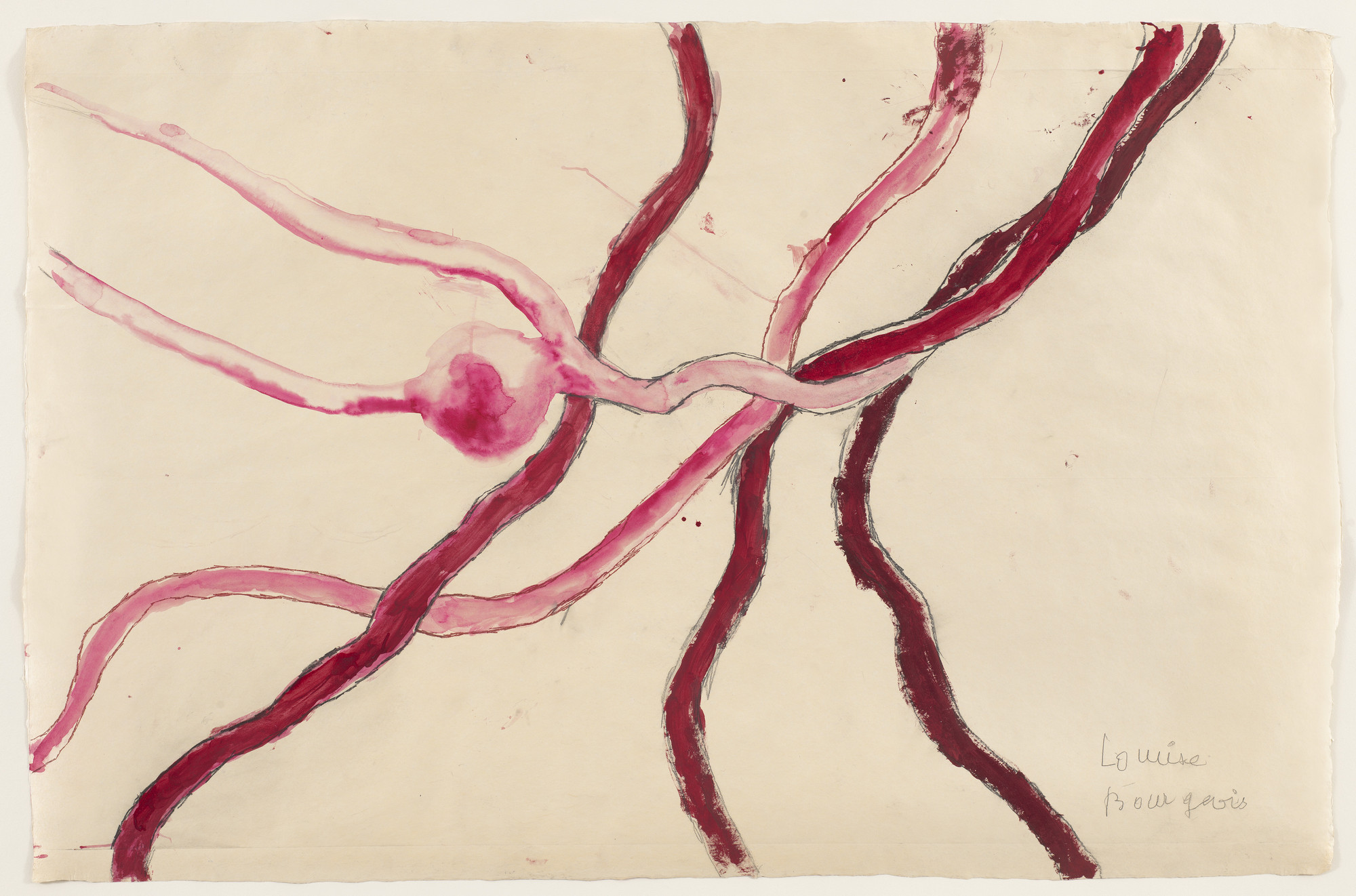 Louise Bourgeois. Untitled, no. 8 of 14, from À l'Infini (set 1)