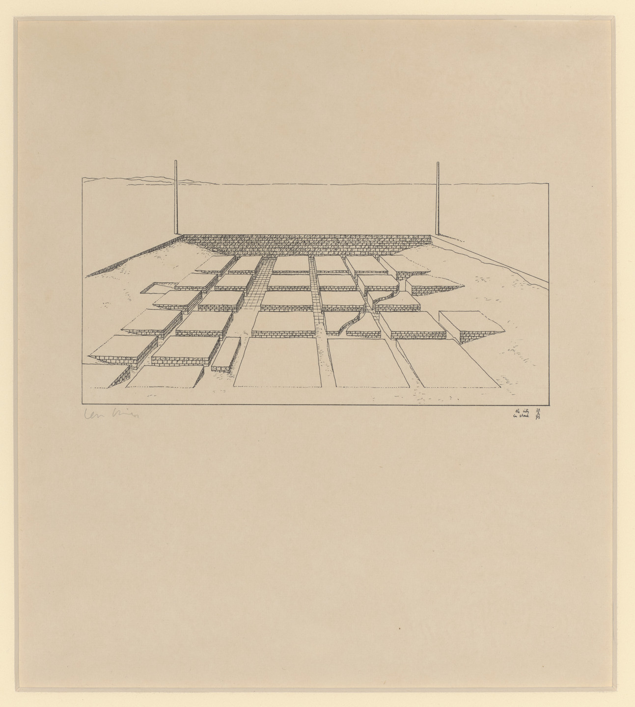 Leon Krier. One Idea of the City. 1973
