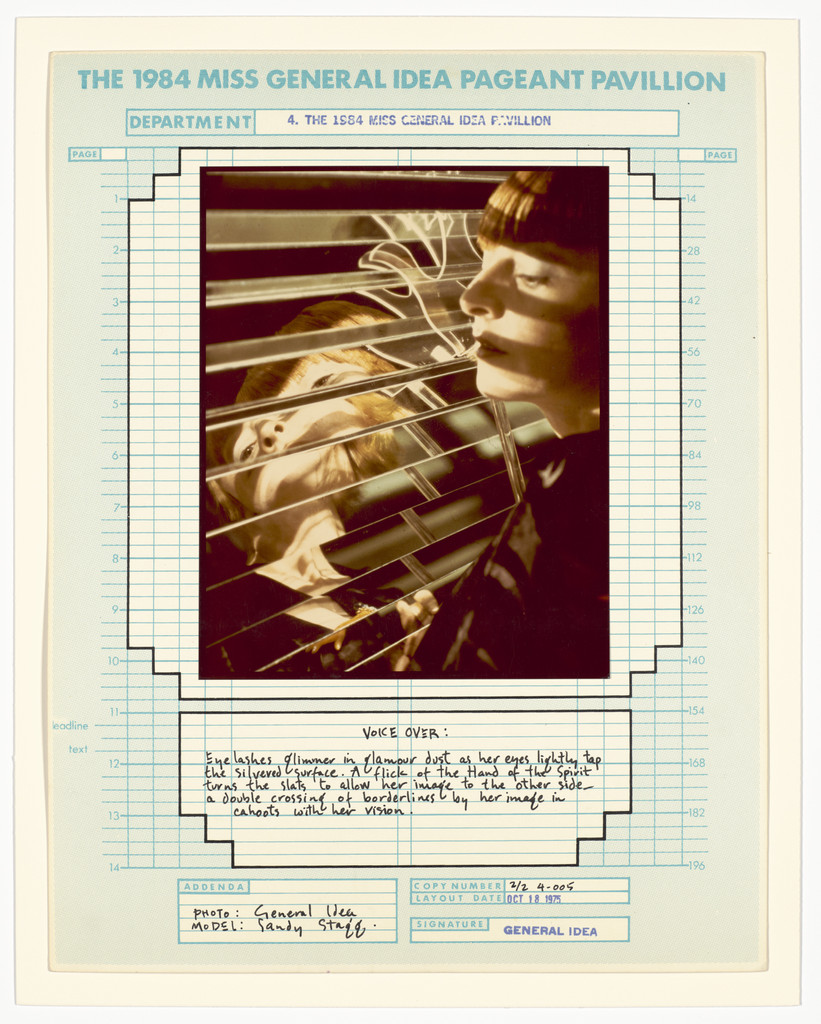 4. The 1984 Miss General Idea Pavillion: Voice Over