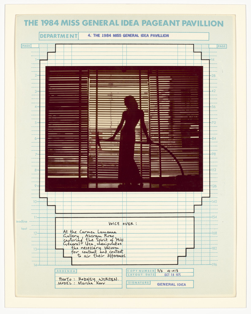 4. The 1984 Miss General Idea Pavillion: Voice Over
